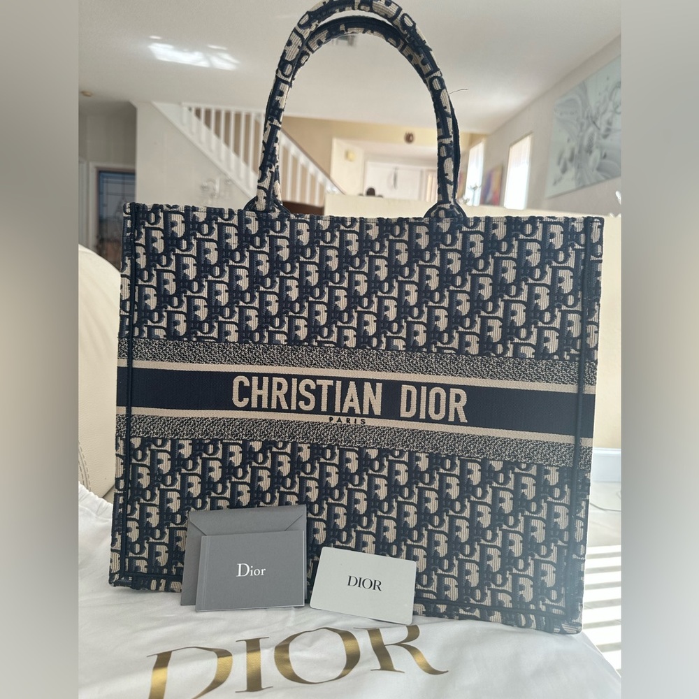 Christian Dior Large Book Tote